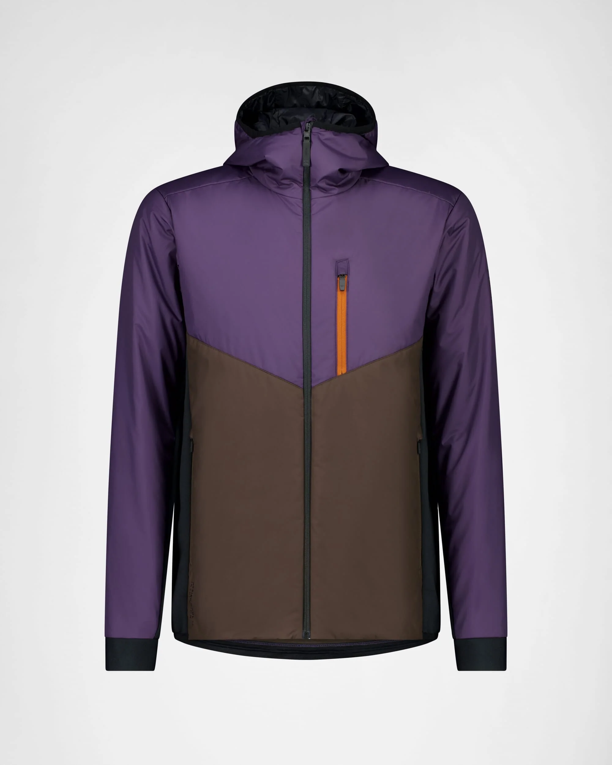 Arete Merino Insulated Hooded Jacket - Indigo / Cedar - Image 5