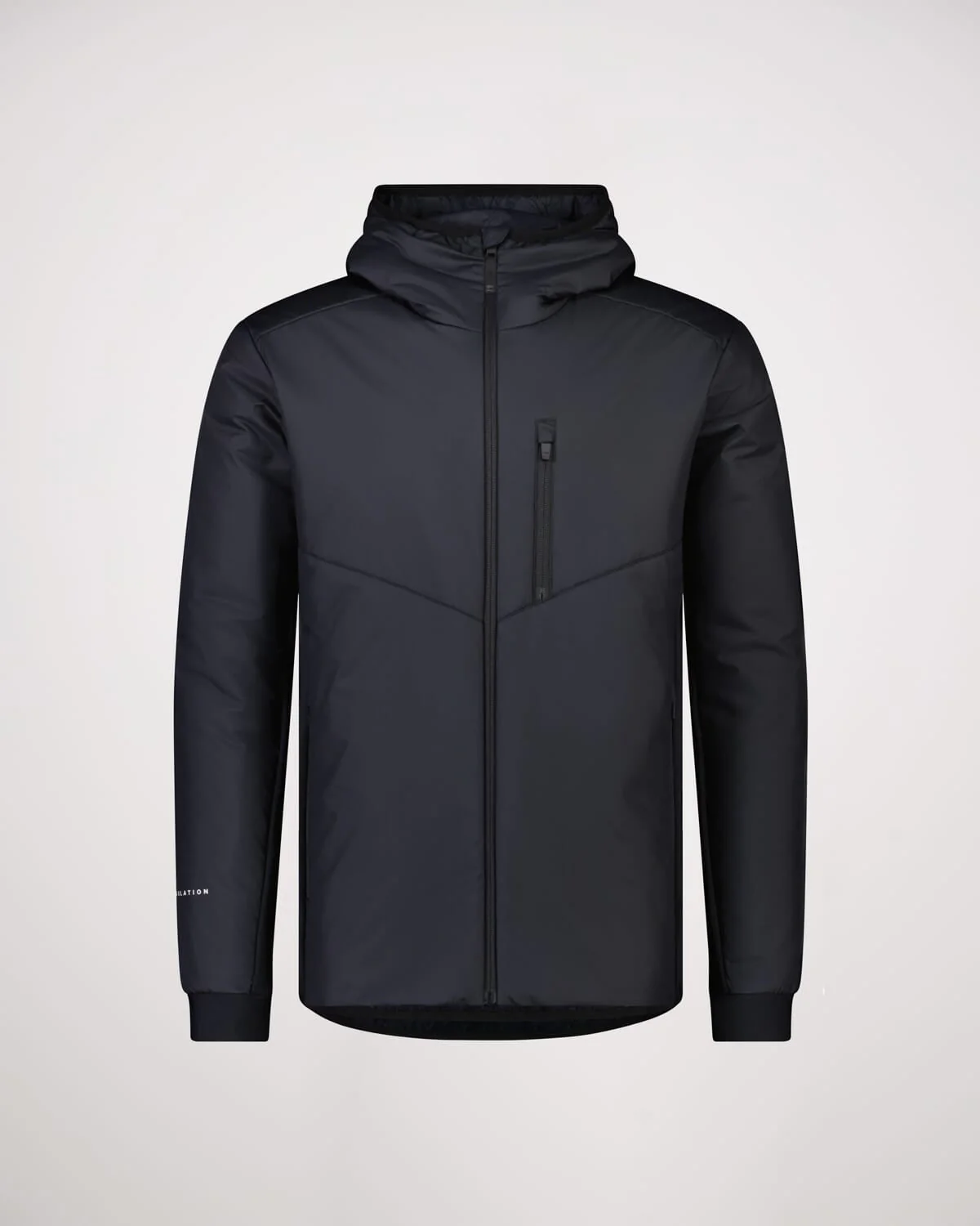 Arete Merino Insulated Hooded Jacket - Black - Image 5