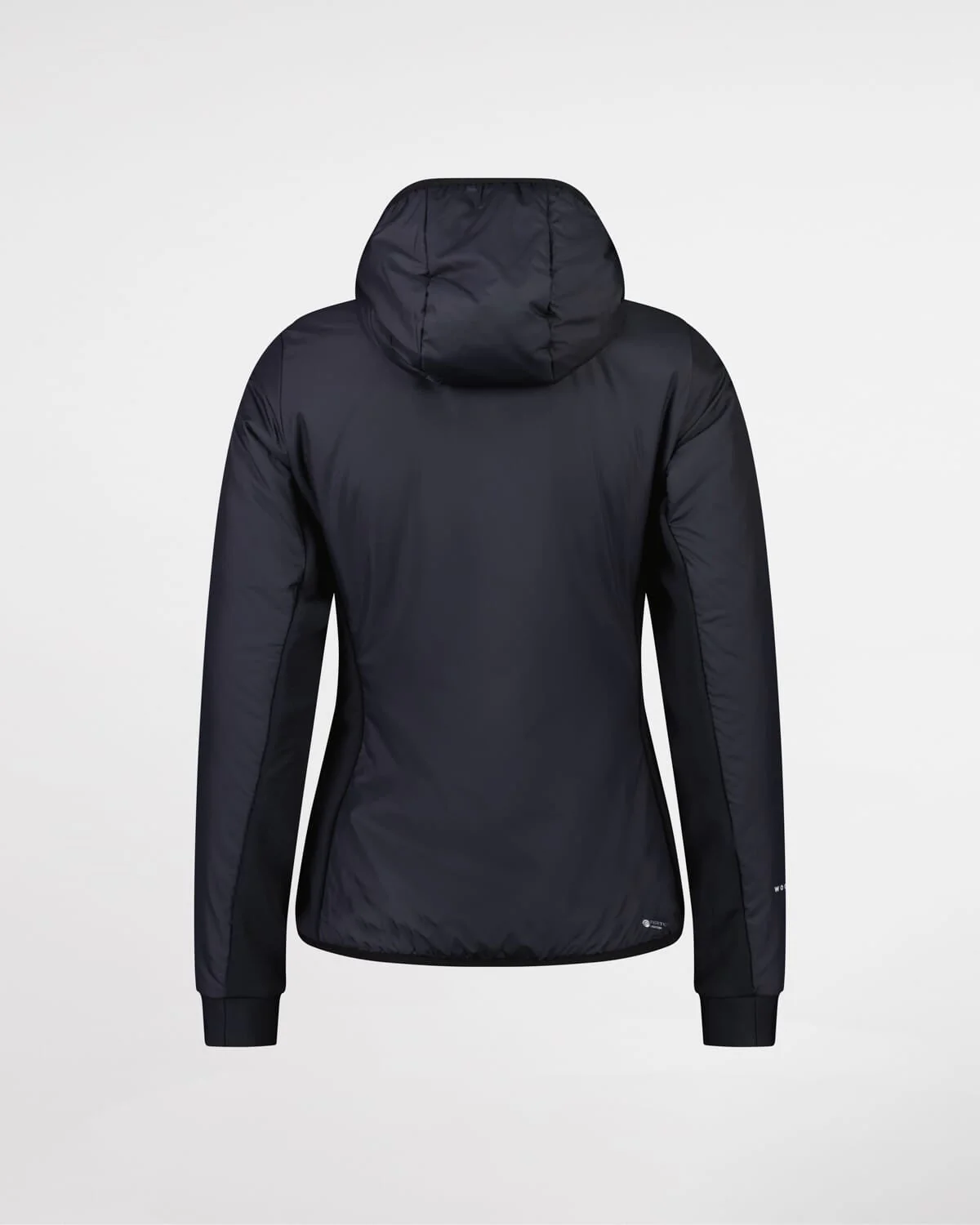 Arete Merino Insulated Hooded Jacket - Black - Image 8
