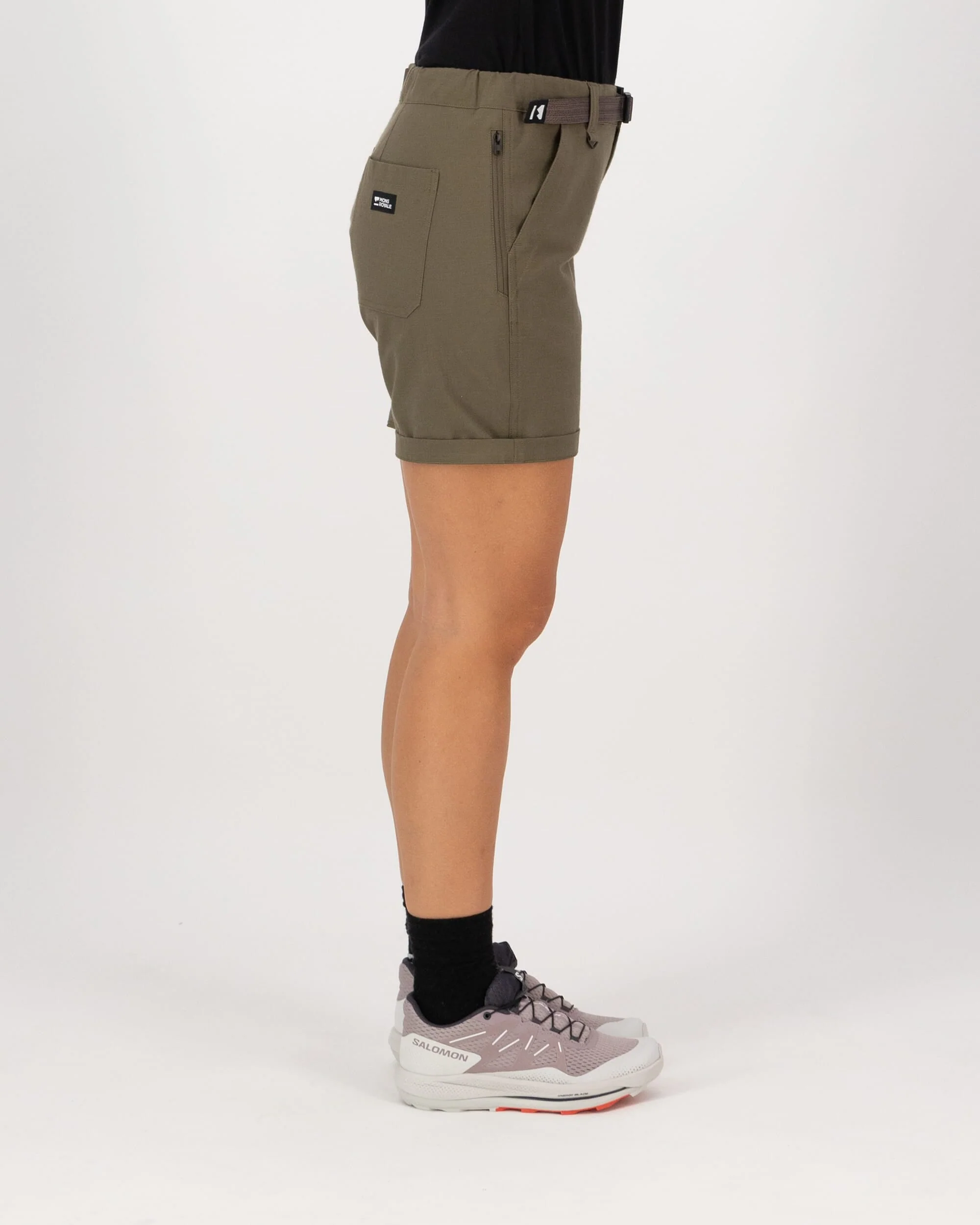 Escapade Shorts - Dark Olive | Women's Shorts - Image 3
