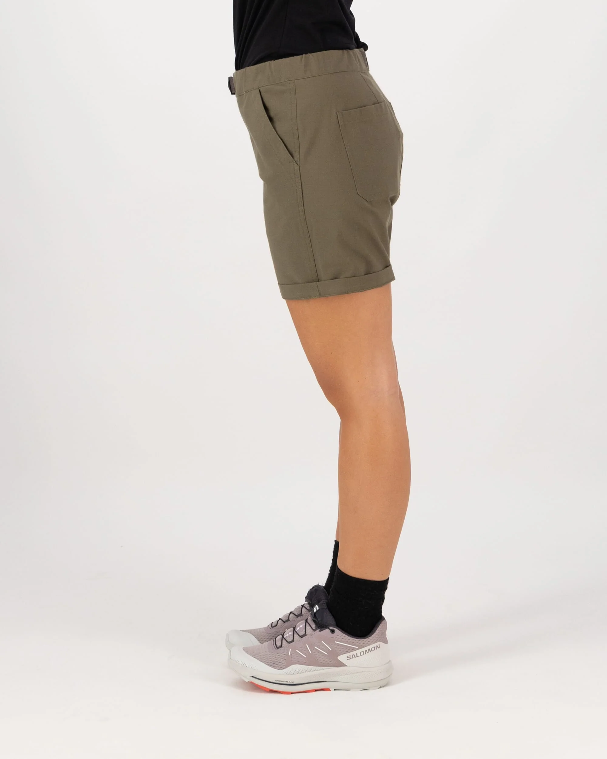 Escapade Shorts - Dark Olive | Women's Shorts - Image 4