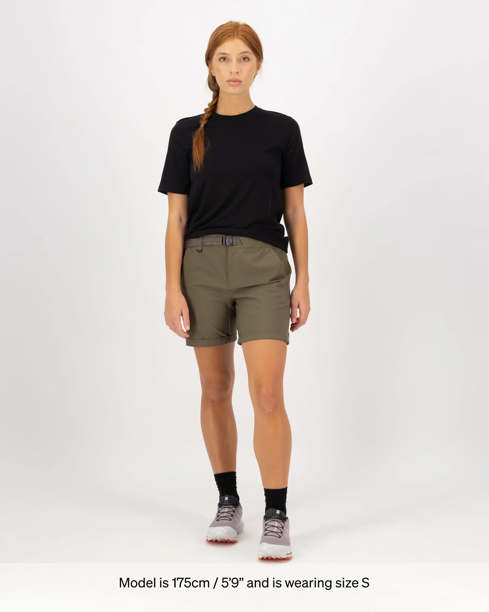 Escapade Shorts - Dark Olive | Women's Shorts - Image 5