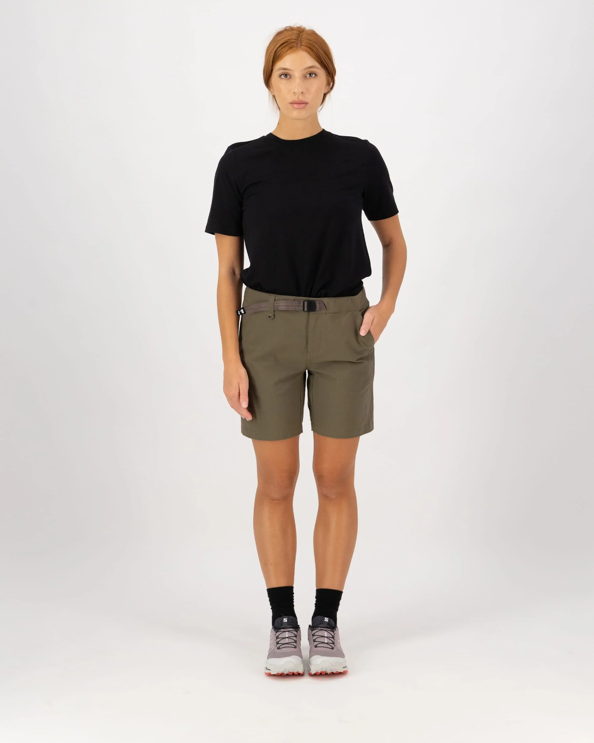 Escapade Shorts - Dark Olive | Women's Shorts - Image 6