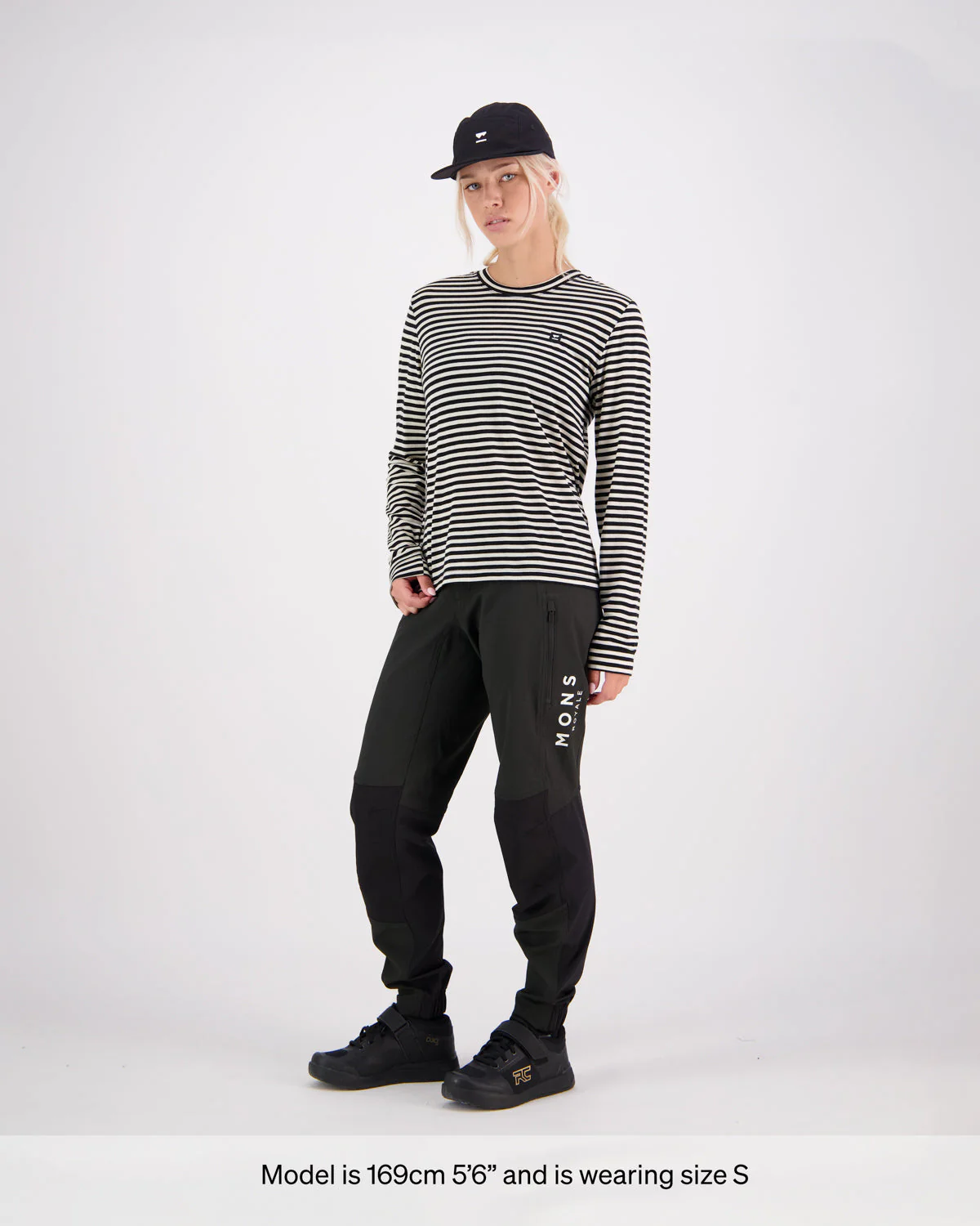 Icon Merino Long Sleeve - Stripe | Women's Long Sleeve Top - Image 4