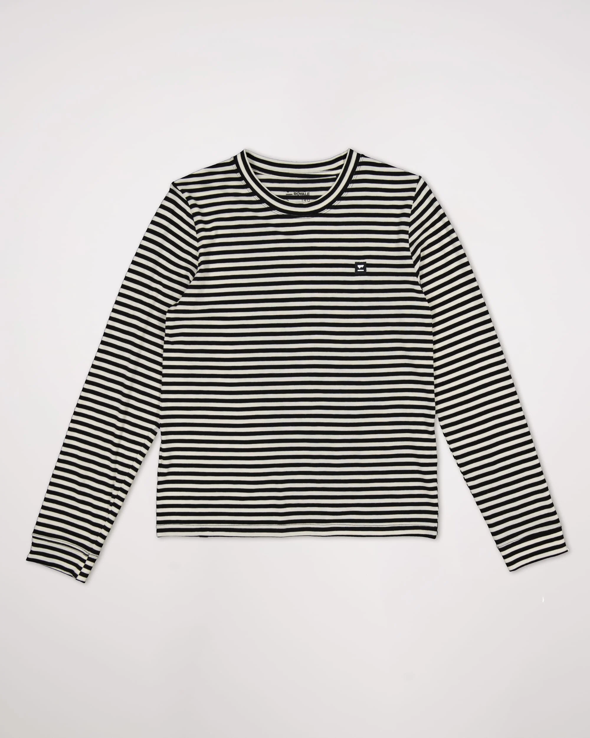 Icon Merino Long Sleeve - Stripe | Women's Long Sleeve Top - Image 5