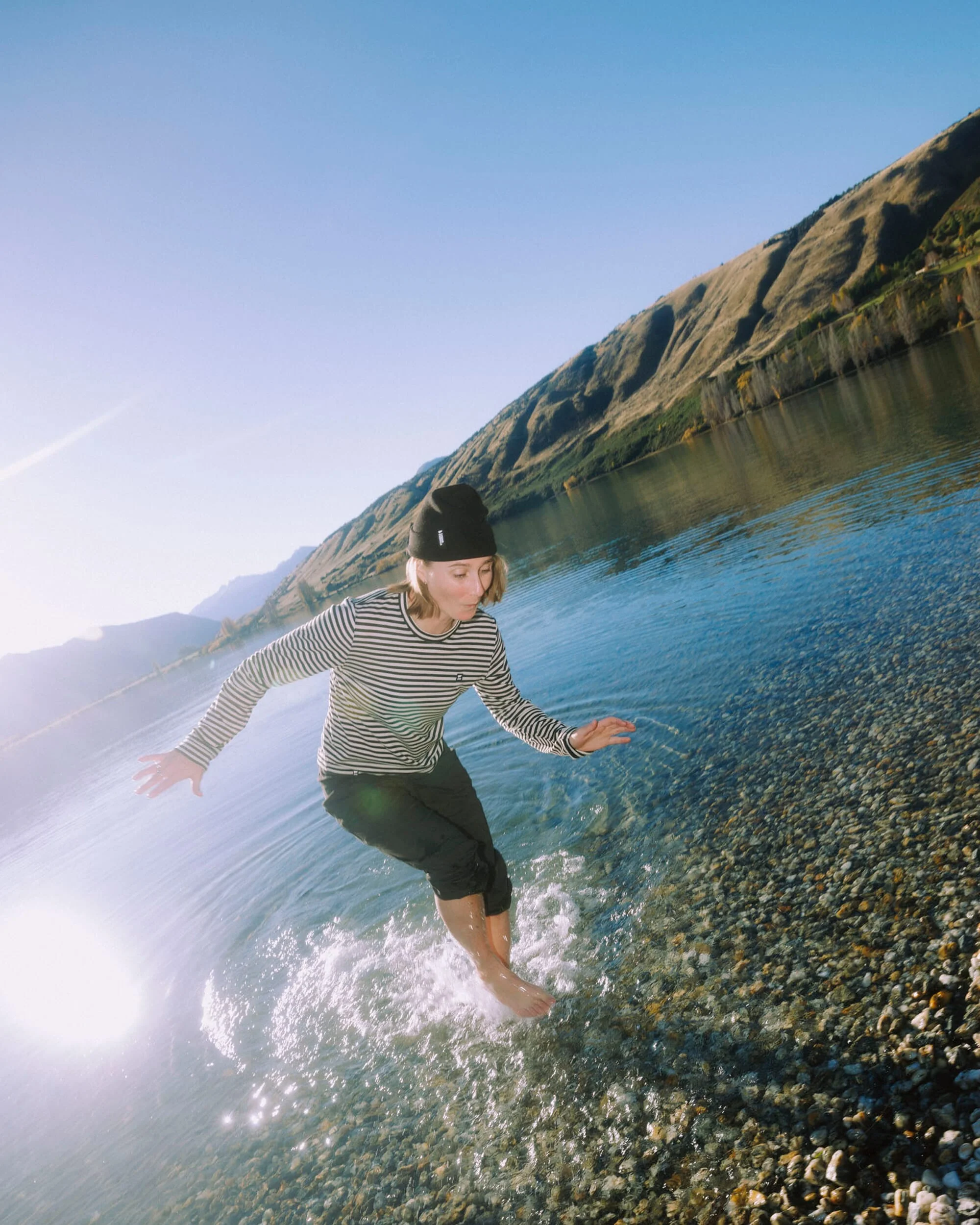 Icon Merino Long Sleeve - Stripe | Women's Long Sleeve Top - Image 7