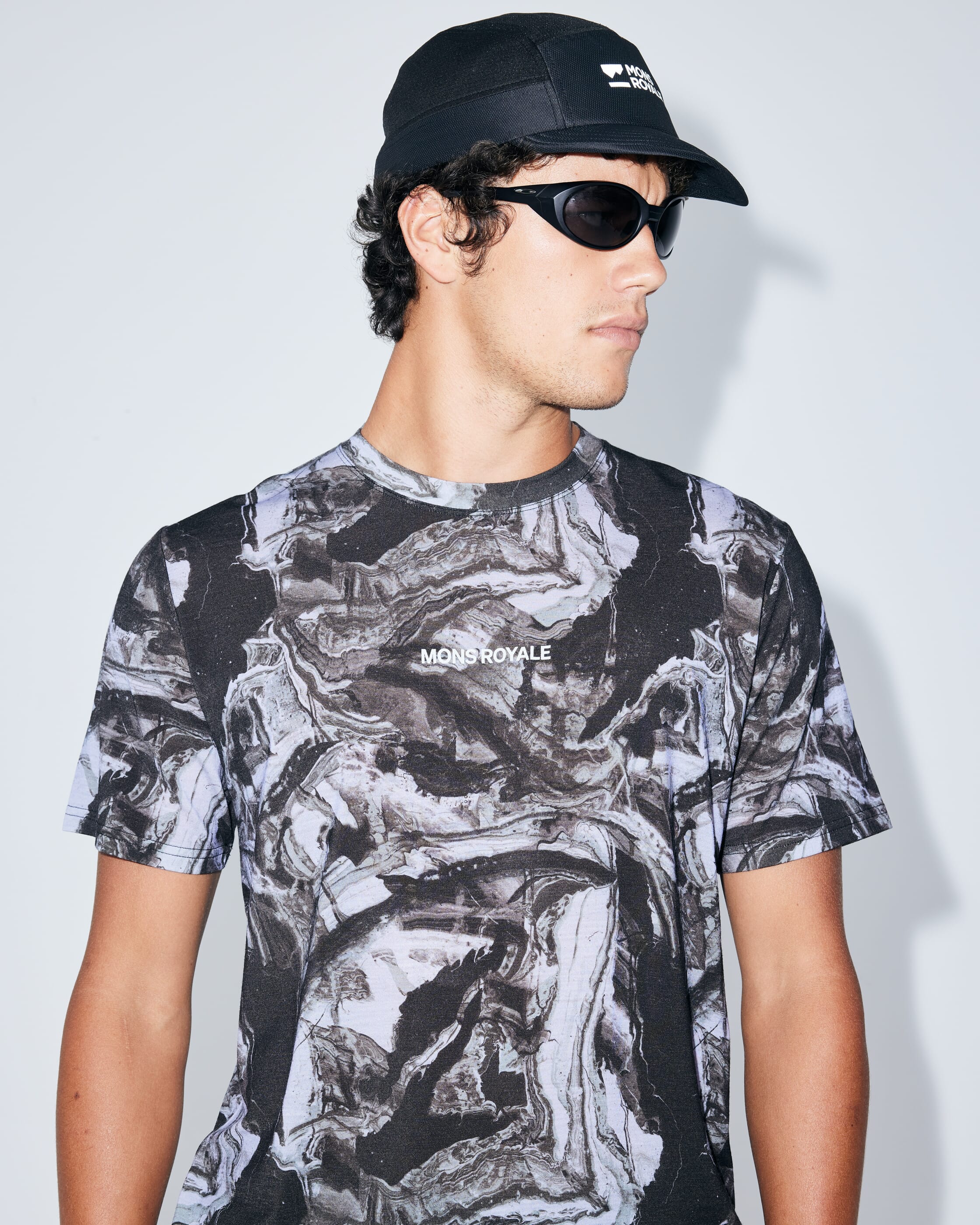 Icon Merino T-Shirt - Rock Camo | Men's T-Shirt - Image 6