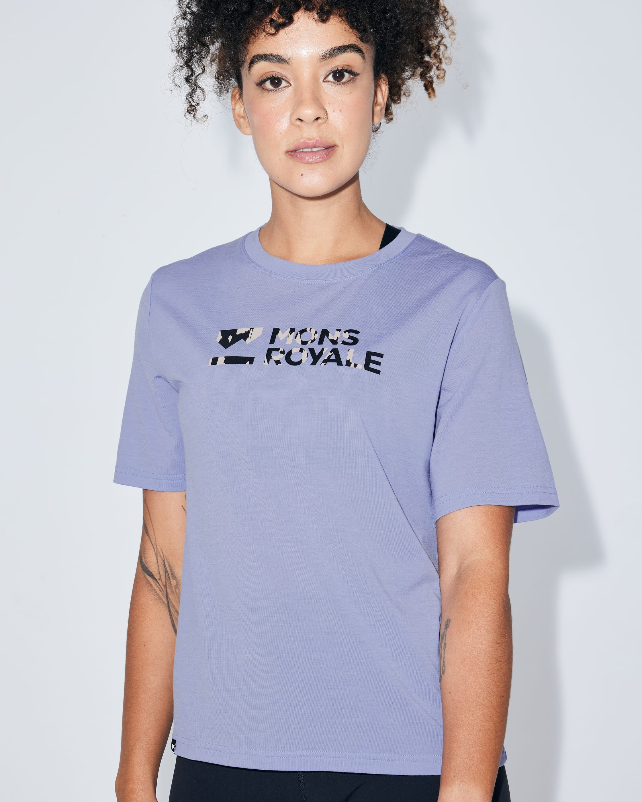Icon Merino T-Shirt - Skyline | Women's T-Shirt - Image 3