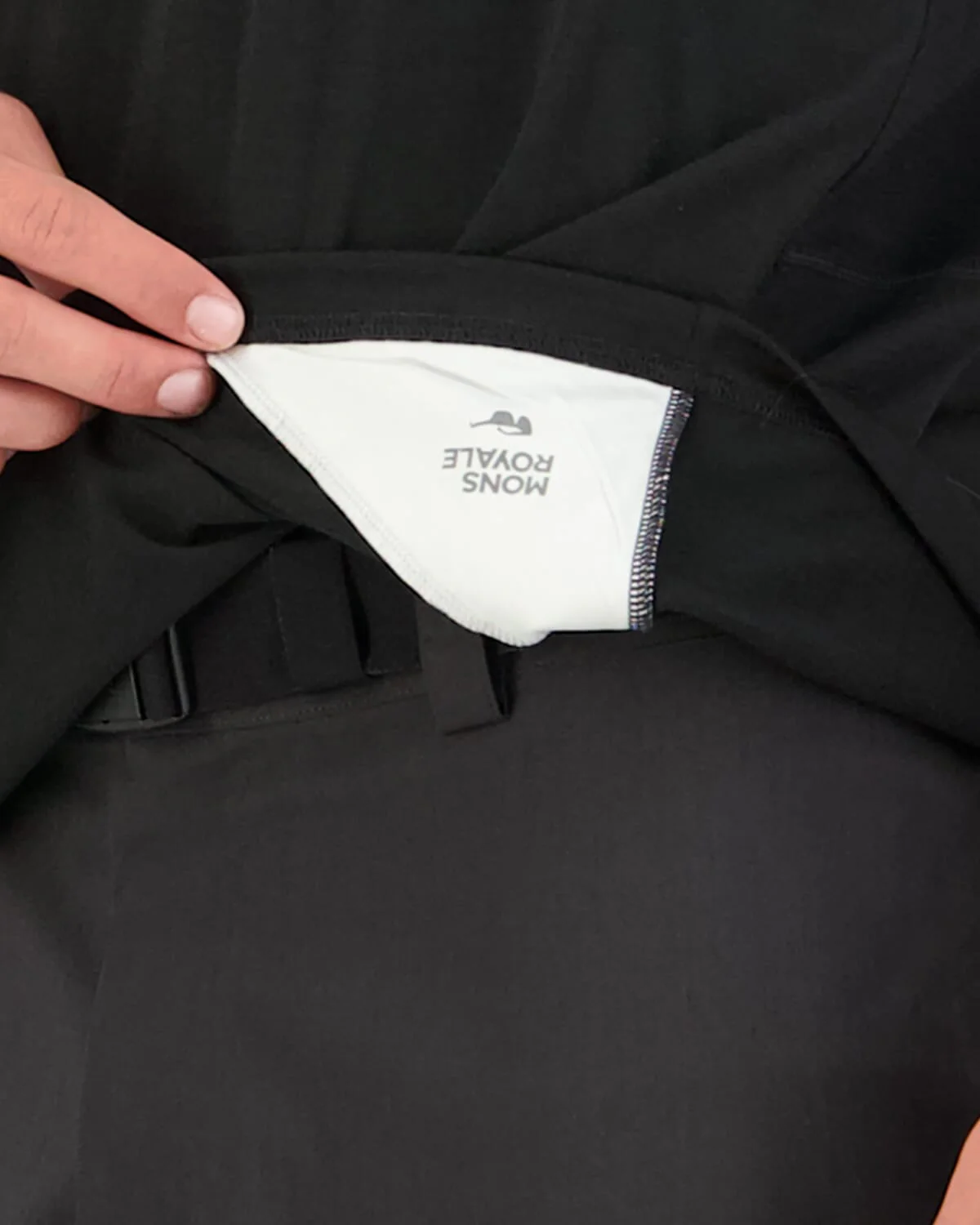 Tarn Merino T-Shirt - Black | Men's T-Shirt - Image 5